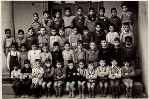 ECOLE GAMBETTA GARCONS 1953 CP MME BOUHIRON